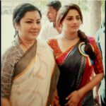 Rachita Ram Instagram - Shooting with Tara madam ❤️🌼