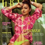 Radhika Apte Instagram - For @graziaindia 🌸 Wearing a ring detailed bikini set, @ookioh, tie dye shirt, @studiorigu, chain link monogram choker, @outhousejewellery; 'Daisy' beaded necklace, @studioloveletter; 'Nymphs' charm necklace, @misho_designs ; 'Quadro White Melrose Mesh' watch, ‘Elan’ bracelet, both @danielwellington Photographs: @errikosandreouphoto @deucreativemanagement Fashion Director: @pashamalwani Hair and make-up: @kritikagill @featartists Fashion assistant: @thestyleattendant Words: @barrynrodgers  Location courtesy: Villa Shashwat by @lohonostays_