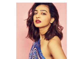 Radhika Apte Instagram - @okcomputer_tv @disneyplushotstarvip #promotions #26March Outfit - @saakshakinni Jewellery- @zoyajewels HMU - @kritikagill Styled by - @who_wore_what_when Photography- @chandrahas_prabhu