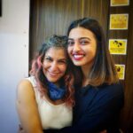 Radhika Apte Instagram – ❤️ @natashanaegamvala my hair is healthy only because I have you!! #haircut #haircolour #haircare #darlingfriend 💇🏻‍♀️