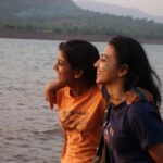 Radhika Apte Instagram – Rachna.. Look what I found!! I don’t even remember where this was!! My birthmark on my cheek was still there.. then one day it started fading away.. this seems like from another life! #old #collegegirls #bestfriends #friendsforever 🦋