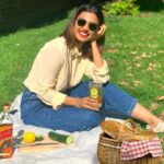 Radhika Apte Instagram - A beautiful day calls for a backyard picnic. Fixed myself a Johnnie Walker cucumber highball and a light snack to go with the weather! Here is how I made it in case you want to try it: 50 ml Johnnie Walker Red label 120 ml Soda Fresh Cucumber Slice for Garnish Method: • Fill a highball glass with lots of ice • Pour over your Johnnie Walker Red Label • Top it up with some soda • Garnish with a fresh cucumber slice Enjoy Responsibly! @JohnnieWalkerIndia #spon #johnniewalkerhighball #explorefromhome #drinkresponsibly