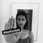 Radhika Apte Instagram - I got goosebumps with every episode of #Flesh, watching innocent girls being treated like some things that you buy from shops! It's so difficult to recover from this experience even if you're rescued by someone. I stand with ACP Radha Nautiyal and @reallyswara and want to say that I am #NotForSale and neither is any other human being. I encourage @sarah.a88 @jayasaha @siddhanthkapoor @ishikamohanmotwane @therichachadha and you to support the same! Upload your picture and tag #NotForSale and nominate your friends. Watch the chilling realities of sex trafficking in #Flesh, episodes streaming now on @ErosNow - https://bit.ly/2YoIEC6 @reallyswara @akshay0beroi #SiddharthAnand @dontpanic79 @mahima_makwana @natasastankovic__ @yudi__yudhishtir @vidyamalavade @udaytikekar @mamta10_10 #PoojaLadhaSurti @ridhimalulla #HumansForSale
