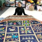 Radhika Apte Instagram – The warmest welcome in Dehradun by @purkalstreeshakti 🥰 
I was introduced to this organisation by my friend @gulshandevaiah78 
I bought some pillow covers from them back then. Today they all invited me and gifted me this beautiful quilt woven specially for me. The craftsmanship of these women is impeccable. I was so moved by their generosity and kindness. Of course their products are so stunning that I ended up emptying all their shelves 🤪 I very highly recommend this place; they are very prompt on Instagram if you want to get in touch. 

Thank you, I shall forever remember this ♥️ 
🌸 Patching Lives; Quilting Joys 🌸 – Purkal Stree Shakti