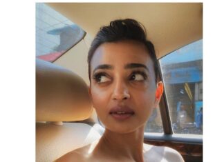 Radhika Apte Instagram - #Golden #lastdayofwork #socialdistancingstartstomorrow