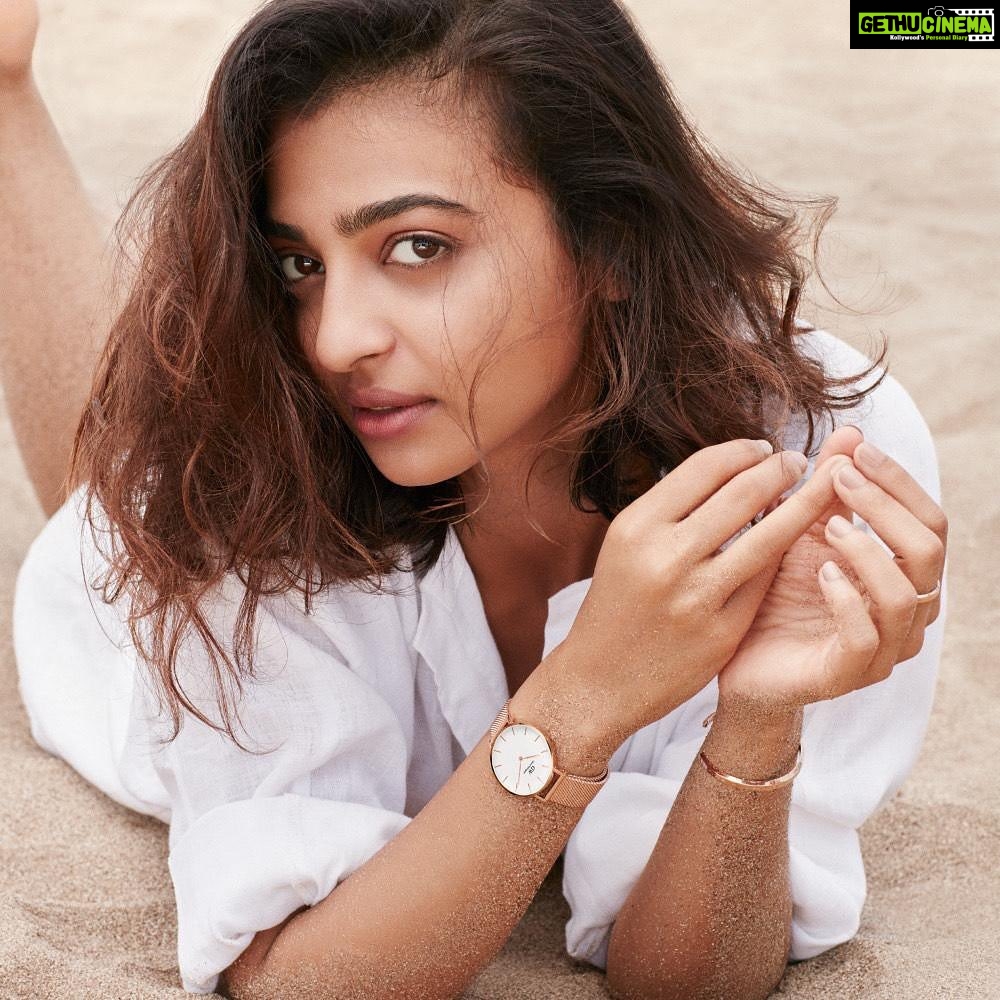 Radhika Apte Instagram - The ocean is everything a woman can be - beautiful, mysterious, wild and free 💙 Reminiscing my time spent at the beach during my last holiday with @danielwellington #danielwellington