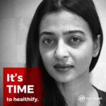 Radhika Apte Instagram - The most certain way to succeed is always to try just one more time because sometimes you must go through the worst to be the best. This new year take on the challenge you’ve been putting off and be patient with yourself. Because good things fall in place when you decide – It’s TIME! #HealthifyMe #ItsTime #Healthify @healthifyme