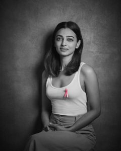 Radhika Apte Instagram - Simple actions in our daily lives can help bring us closer to a world without breast cancer - encouraging friends & family to get yearly health check-ups, schedule an annual mammogram if 40 years or older, wear a pink ribbon in support of the cause, focus on eating healthy, attend educational events or donate money to fund critical research time.  It’s #TimeToEndBreastCancer.The Estée Lauder Companies in partnership with renowned photographer @rohanshrestha has created an emotional and impactful #WhiteTSeries to inspire a digital wave of awareness and fundraising - to create a Breast Cancer free world.
⁣⁠⠀
Join us in our mission by uploading a photo of a pink-themed look with the hashtags #TimeToEndBreastCancer #BCCIndia2019 and tagging @esteelaudercompanies. For every public post/story on Instagram with the hashtags in October 2019, The Estee Lauder Companies will donate Rs. 10 on your behalf to fund breast cancer awareness initiatives, research, education, and medical support.