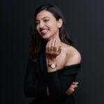 Radhika Apte Instagram - The new Iconic Link watch from @danielwellington drops today and I am smiling away to glory! Go to danielwellington.com or DW stores and check out their stylish collection.