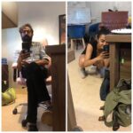 Radhika Apte Instagram - Bossman and servant lady! @sarangsathaye #heirarchy #politacallyincorrect