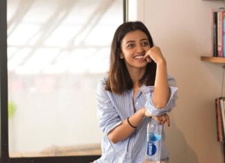 Radhika Apte Instagram - crispness of @smartwaterind always puts me in a fun mood! #madedifferently