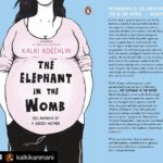 Radhika Apte Instagram - Just the best news!! @kalkikanmani @plot.point ♥️ #Repost @kalkikanmani with @make_repost ・・・ Here's what I've been upto over the last year and half of lockdown and parenting! So delighted to share the cover of my graphic narrative published by @penguinindia With the most stunning illustrations by @plot.pointart #CoverReveal #TheElephantInTheWomb #whattoreallyexpect #motherhood #parenting #adultsonlyplease Available 27th September onwards, everywhere books are sold. Link in bio.