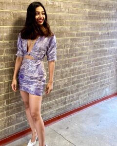 Radhika Apte Instagram - The H&M Conscious Exclusive Spring 2019 is the perfect mix of glamour and effortless style. The  collection explores the beauty of nature, while also embracing technology and innovation in the development of more sustainable materials. This gorgeous mini dress n lavender is made from TENCEL™️ mix. #HMIndia#HMConsciousexclusive#HMxME