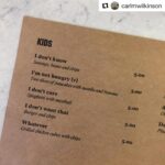 Radhika Apte Instagram - #Repost @carlmwilkinson with @get_repost ・・・ Ok, this has to be the best kids menu ever... New cafe restaurant Bold in Dartmouth Park