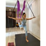 Rakul Preet Singh Instagram – Let your spirit fly high ! ❤️ 🧘‍♀️ @anshukayoga #flyfit