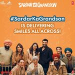 Rakul Preet Singh Instagram - Thanks for the amazing response for #SardarKaGrandson. Keep showering your love for this beautiful story. Watch now only on @NetflixIN - netflix.com/sardarkagrandson @arjunkapoor @neena_gupta @kaachua @onlyemmay @madhubhojwani @nikkhiladvani #BhushanKumar @divyakhoslakumar #KrishanKumar @thejohnabraham @aditiraohydari @sonirazdan @KumudMishra @kanwaljit19 @divyasethshah @anuja.chauhan @amitoshnagpal @emmayentertainment @tseries.official @tseriesfilms @johnabrahament