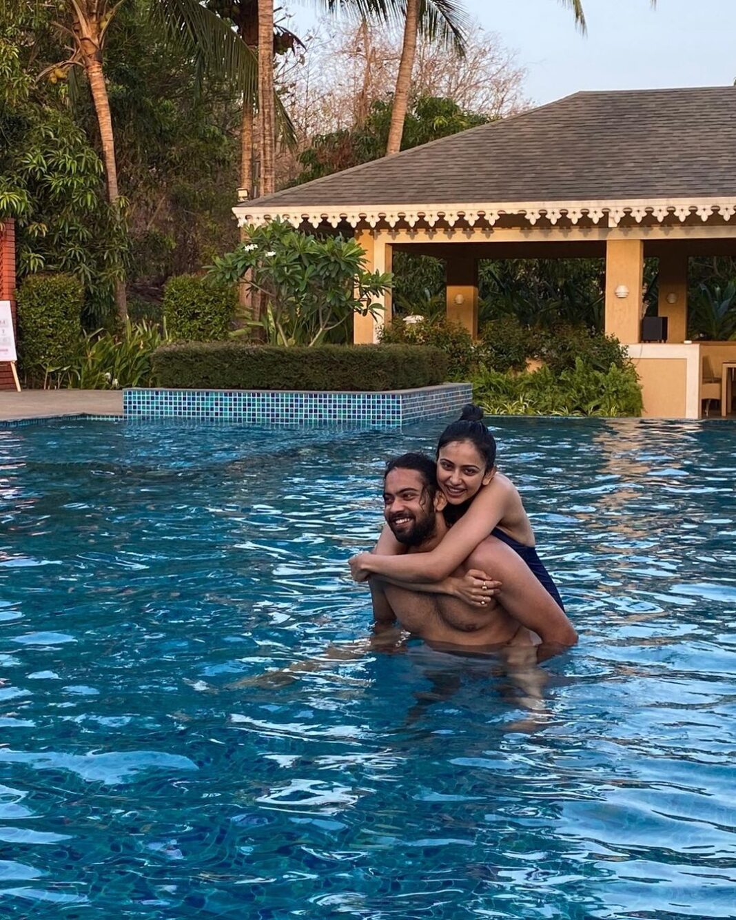 Rakul Preet Singh Instagram - Happy brothers day to my one and only crazy one @aman01offl ! Ur my madness , my entertainment, my strength and my mowgli! Love ya .. ❤️❤️
