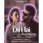 Rakul Preet Singh Instagram - It’s time for some deewanapan because #DilHaiDeewana is going to release tomorrow at 11 AM! Stay tuned! #tseries @tseries.official #BhushanKumar @arjunkapoor @darshanravaldz @zarakhan @tanishk_bagchi @shabbir_ahmed9 @sapruandrao