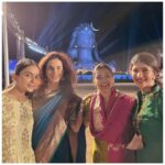 Rakul Preet Singh Instagram - Happy mahashivratri ❤️ meditation vibes with @lakshmimanchu @samantharuthprabhuoffl @shilpareddy.official