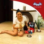 Rakul Preet Singh Instagram - Be the best dog mom ever - feed @droolsindia! Summer’s can be harsh on your four-legged friends too, so show some love with 100% REAL food. Meals by @droolsindia are prepared using 100% real chicken and no by-products which makes your furry friend’s mealtime naturally delicious and appetising. . . . #Drools #DroolsIndia #FeedRealFeedClean #RakulLovesDrools #RakulPreet #Candy #GoodBoi #ItsAFurryDay #PawfectCompanion #DroolsAndBruno #SummersWithDrools #PetCareTips #Pawsome #PawfectLife #PhotoOfTheDay #PawsomeDogs #HealthyDogs #FurryFriends #FeedDrools #FeedRealFeedClean