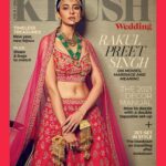 Rakul Preet Singh Instagram - DECEMBERING on @khushmag cover ❤️ Grab your copies now ❤️. Editor-in-Chief: @sonia_ullah Photographer: @thehouseofpixels⁠ Outfit: @kalkifashion Jewellers @anmoljewellers⁠ Nath & Kaleere: @raabtabyrahul⁠ Styling: @tanishqmalhotraa⁠ Makeup: @im__sal. ⁠ Hair: @ashisbogi⁠ Location: @stregismumbai PR : @chadhameghna