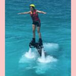 Rakul Preet Singh Instagram - Fall 7 times , stand up 8 .. just that here I fell 70 times 😂 #flyboard #waterfreak