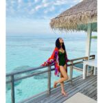 Rakul Preet Singh Instagram - Smell the sea , feel the sky , let your soul and spirit fly #holidaytime #selflove #waterbaby ❤️❤️ @luxsouthari @all_around_globe LUX* South Ari Atoll