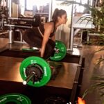 Rakul Preet Singh Instagram - Hit a proper gym after sooooo long. Building up that strength is going to be a task but we gota do what we gota do 💪🏼💪🏼 #workoutbeforebinge @smackjil