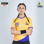 Rakul Preet Singh Instagram - #AAJAMAIDANMEIN @tennispremierleague kickstarting soooon 💪🏻💪🏻@finecabhyderabadstrikers @espnindia @sonylivindia @rohanshrestha @im__sal @tinamukharjee