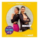 Rakul Preet Singh Instagram - Work It Up streaming now on VOOT💪🏼💪🏼 @voot @indiatiktok had soooo much fun shooting this @sophiechoudry 😘@afewloosecannons #workitup #workitupwithsophie #rakulpreetsingh #rakul #fitness #fitnessgoals #norestdays #sophiefit #sophstylin #sophiechoudry location courtesy @resetlifeindia