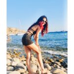 Rakul Preet Singh Instagram - Beach bum!! #ibizadiaries ❤️ #makingmemories @flirtatious_india