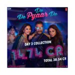 Rakul Preet Singh Instagram - Yayyyayyaaaaa ❤️❤️❤️ keep the pyaar going all you lovely people.. @ajaydevgn @tabutiful @luv_films @dedepyaarde @gargankur82 @tseries.official