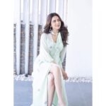 Rakul Preet Singh Instagram - New beginnings ❤️ super fun role 😀 #manmadhudu2 launch 👗 @themonkeybrainco 💎 @aquamarine_jewellery Styled by @neeraja.kona Asst by @manogna_gollapudi & @soundzz89 📷 @manogna.reddy
