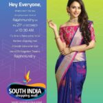 Rakul Preet Singh Instagram – @southindiashopping coming to you in rajamundry .. see you all on 21st at 1030 am .. can’t wait to meet all of you ! #happyshopping
