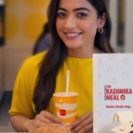 Rashmika Mandanna Instagram - drum rolls 🥁 Introducing 💛 #TheRashmikaMeal 💛. Order now. P.S. - There might be a special surprise coming soon to your 🚪s. Stay tuned to know more! @mcdonalds_india #mcdonaldsindia #Partnership