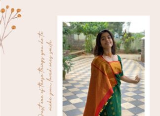 Rashmika Mandanna Instagram - Mom: moni! you can’t say no Me: no Mom: Moni! You can’t say that Me: no Mom: MONI *glares* Me: ok ok what?! Few minutes later..... ~ I turned into this living mannequin! 🤷🏻‍♀️🐒
