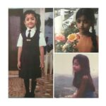 Rashmika Mandanna Instagram – ‘I wonder where you guys found this picture🙊 but every one of these pictures were taken on my birthday’s and you guys took me back in time’🙈❤️
#backintime
#memories #childhoodmemories