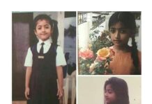 Rashmika Mandanna Instagram - 'I wonder where you guys found this picture🙊 but every one of these pictures were taken on my birthday’s and you guys took me back in time’🙈❤️ #backintime #memories #childhoodmemories