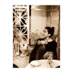 Rashmika Mandanna Instagram - “My favourite hot chocolate with marshmallows"😋 and also the lady taking the pictures @shravyavarma 🐒 who told me to talk to people there so that she could get a candid picture..well this pic is from the series..where we had a war on who is a better photographer and in which I lost..🙄hate it that she won cz clearly my photography was better..but ya..🙄and so I thought why waste this pic in my gallery so here it is 🙄🙊🙈
