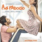 Rashmika Mandanna Instagram – That’s Geetha, and The troublesome Govinda together🤦🏻‍♀ in my next flick ‘Geetha Govindam’. 🤷🏻‍♀ All the very best dealing with Geetha, Mr. Govind.. inn mele nin kathe ashte..😈 #geethagovindam