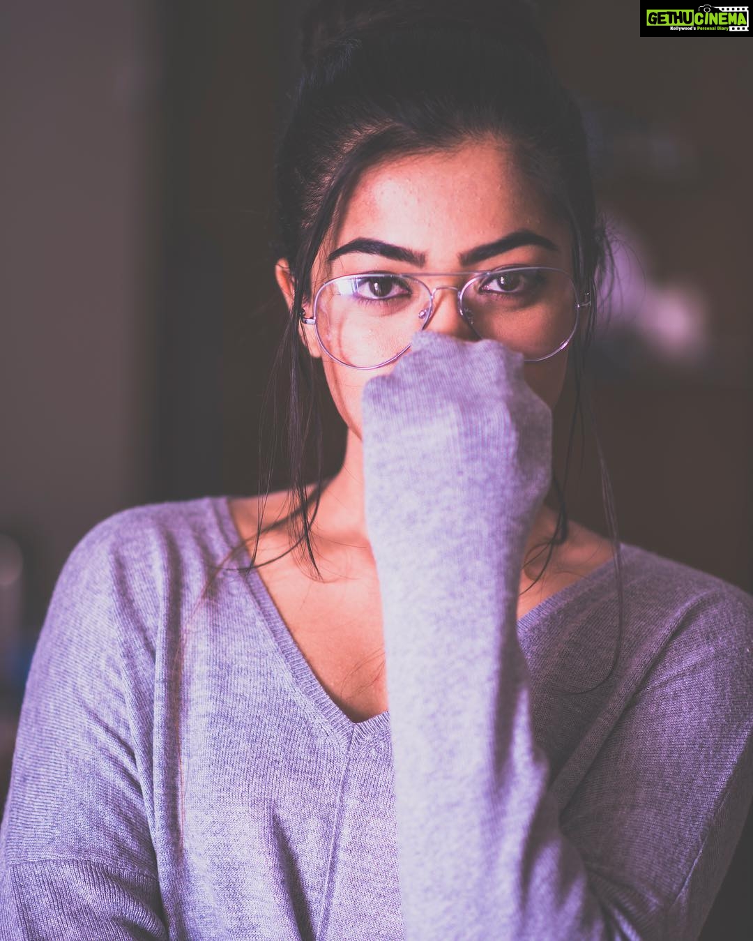 Rashmika Mandanna Instagram - Yet another from our season of new photoshoot 🙈🙈 all the credit goes to @vikasbadiger ❤️ and my team vinay and Ajay ❤️ thanks guys😁 hey vikas we should name this season ya😂😂