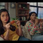 Rashmika Mandanna Instagram - The New McSpicy Fried Chicken is so yummy, just can’t get enough 😋 Have you tried it yet? Huh? 🙈🎉 *Available in select South stores only. @mcdonalds_india #McDonaldsIndia #McDonalds #GoldenGuarantee #McSpicyFriedChicken #ImLovinIt