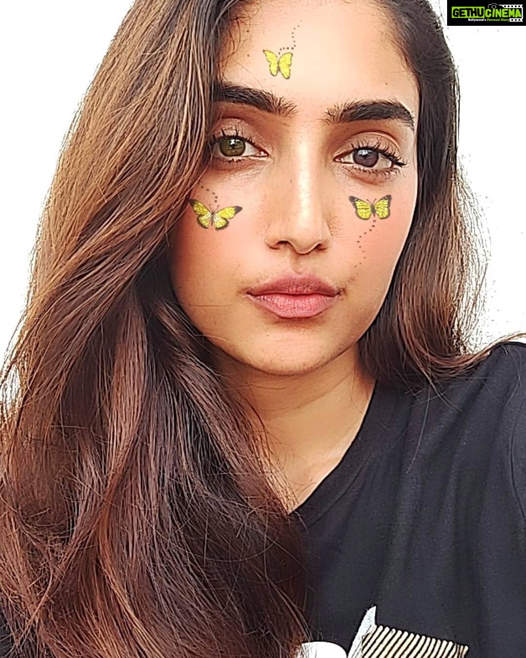 Reba Monica John Instagram - " Just when the caterpillar thought her life and world was over, she became a butterfly ...🦋✨ Change is meaningful and beautiful ! . . . #moodygrams #filter #butterfly #thoughtoftheday