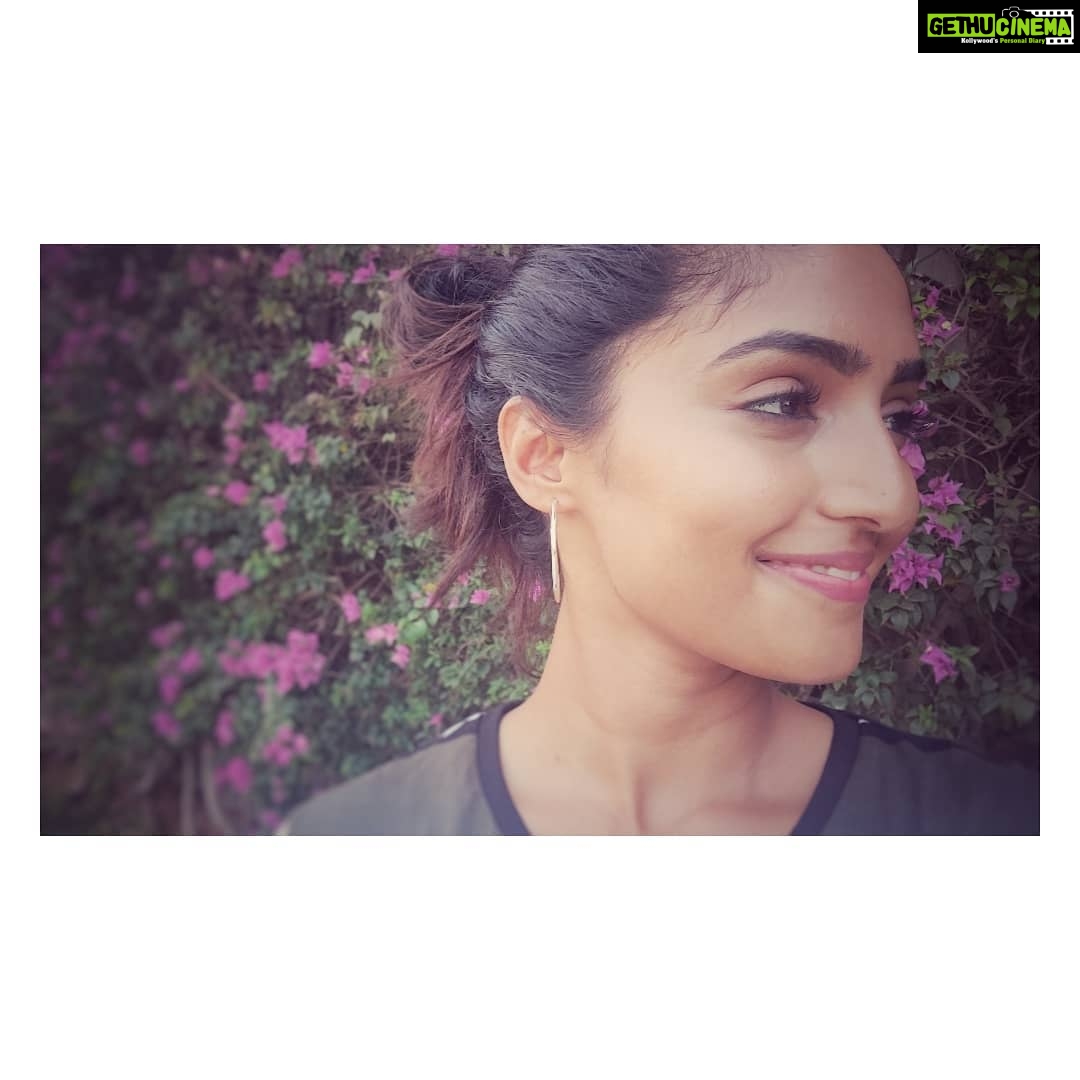 Reba Monica John Instagram - Bloom where you are planted 🌸 . . . #bloom #grow #beautifulday #withmyboy #alwaysagoodtime #flowerpower #vitchennai