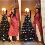 Reba Monica John Instagram - Hey you know what I got for Christmas? FAT! But it's okay cause it's the season to be jolly Fa la la la la la..la la la ✨ . . . Hoping you had a meaningful Christmas with your loved ones. #christmas #2018 #seasontobejolly #christmastree #lights #love #peace #goodvibes #seasonsgreetings 🌟🎄