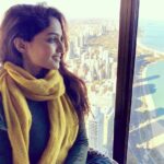 Reba Monica John Instagram - " Wherever you go.. becomes a part of you somehow " ✨ . . . Chicago, you beauty! What a breathtaking view it was from up there. The mesmerising architecture and the historical significance of it will leave you spellbound. Would I go back? Hell yeah! ;) Bucket list check ✅ . . #downtownchicago #america #travel #theview #beautifuldestinations #seeyousoon #2018