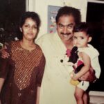 Reba Monica John Instagram - This clearly shows I disliked posing for pictures, on the other hand my parents enjoyed it! 🙆🏻 and Now it's the other way round 😋 #oldisgold #babystuff #nostalgic #mydaddy #mosthandsome #mummyprettiest #myloves #alwaysandforever 💕
