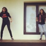 Reba Monica John Instagram - That's how we hide from the crew and roll🙌🏻 😜✨ #JSR #Ooty #justForFun #dance #love #goofyScenes @aimarosmy Emarald Lake Ooty