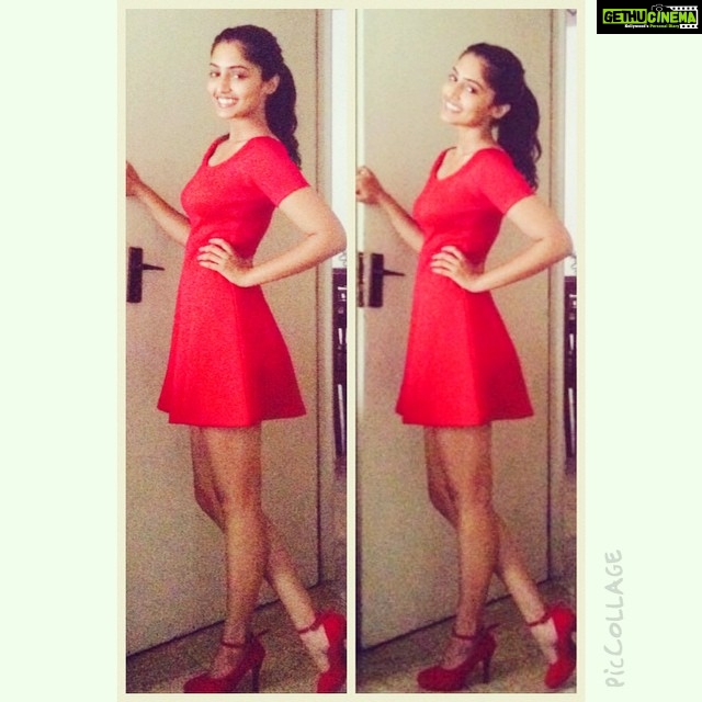 Reba Monica John Instagram - What a pretty 21st birthday gift. Thank you girlies :* #Forever21 #red #dress #tooHot #love