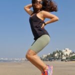 Rubina Dilaik Instagram – Beach workouts are always exciting